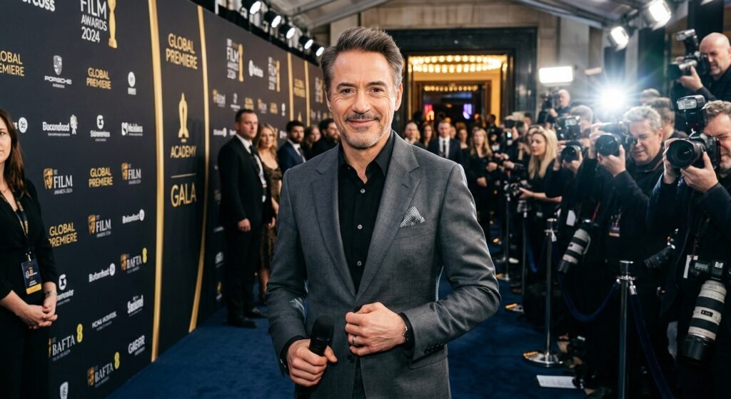Robert Downey jr.: Brilliant Comeback Story and Powerful Marvel Legacy Robert Downey jr. at a Hollywood film event